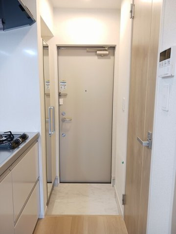 エスポワール鶴江　Ｃの玄関|ゆったりとした玄関です