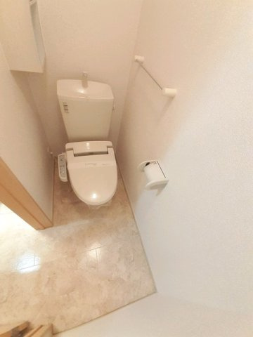 カーサ　プリートのトイレ|トイレもきれいです