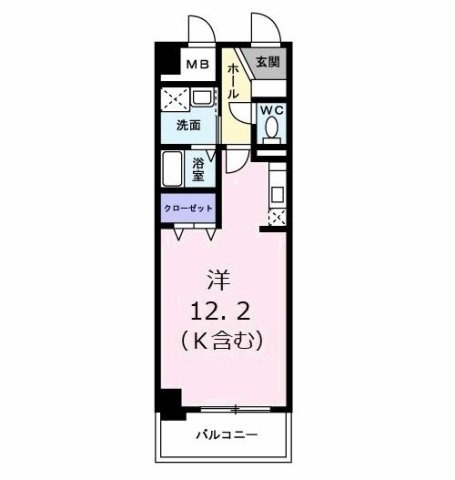 グランジュネッスの間取り