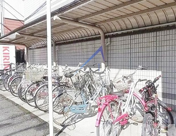 東栄王子ハイツのその他共用部分|駐輪場です。