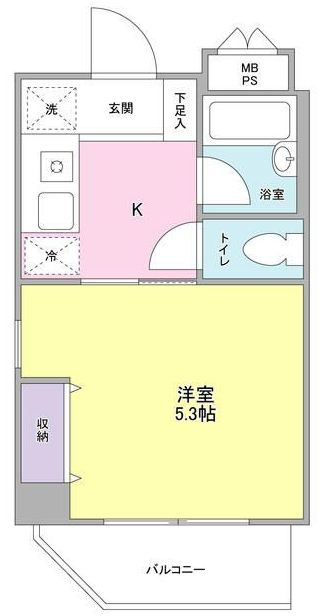 ｈｅａｒｔｌａｎｄの間取り|間取りです。