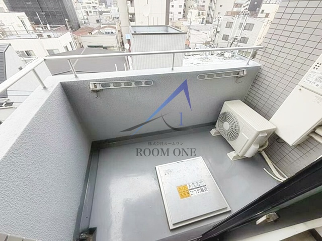 三の輪シティハウスのバルコニー|バルコニーです。