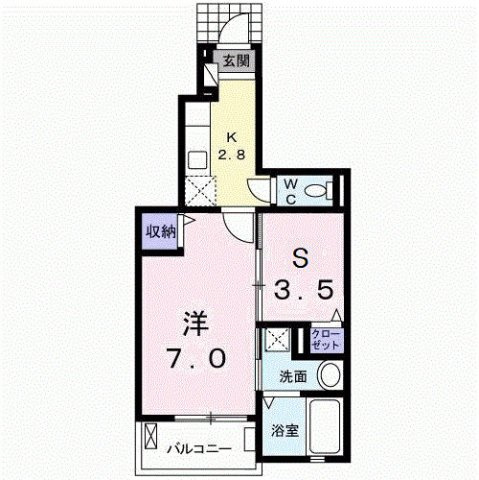 ポラリスKの間取り