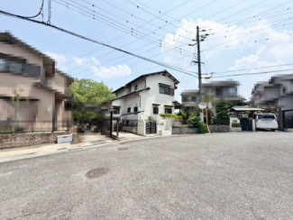 【前面道路含む現地写真】 | 城山台４丁　売土地 | 【解体更地渡し】解体更地渡しですので、解体費用がかからないのが嬉しいですね♪