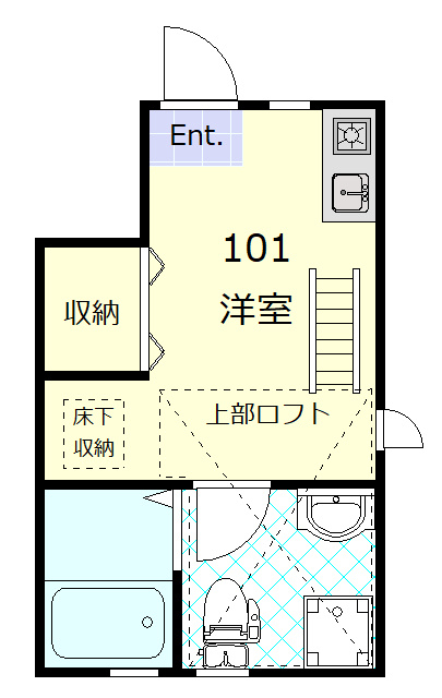 コルモ糀谷の間取り