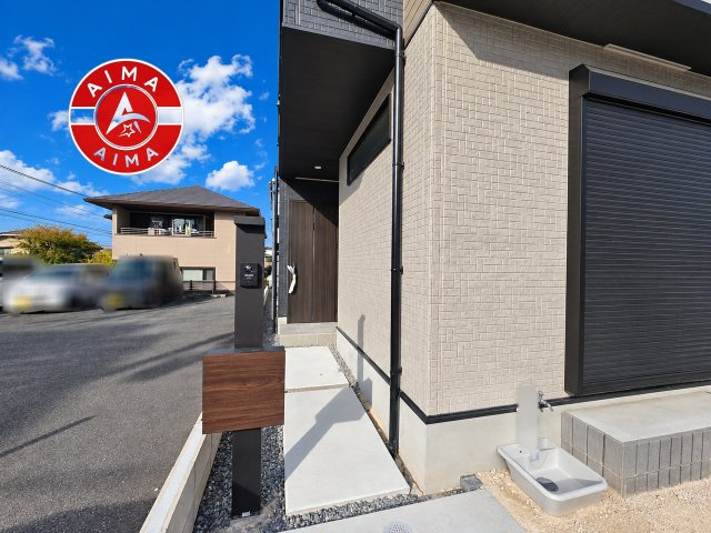 福岡市南区皿山3丁目第3-4棟（1号棟）の外観：施工例|おでかけの時も帰った時も、「我が家」を最初に感じでもらえる素敵な空間に。