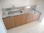 フェリエ藤が丘のキッチン|利便性の良い独立キッチン