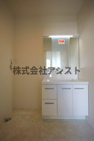 飯塚市上三緒の独立洗面台