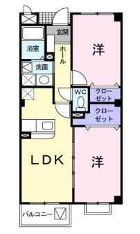グレイス貴船の間取り