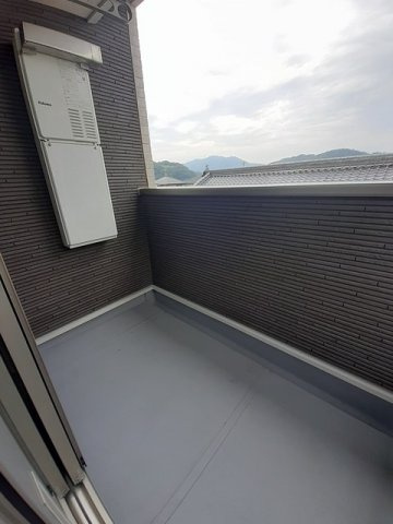 オルテンシアⅢのバルコニー|広々としたバルコニーです
