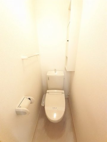 リバーサイド真倉　Ｂのトイレ|トイレです