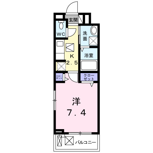 プティボヌールの間取り