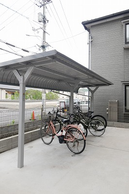 SOLARE　GIONのその他共用部分|SOLARE　GION  202号　
自転車置き場