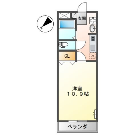 リバーサイド府中の間取り