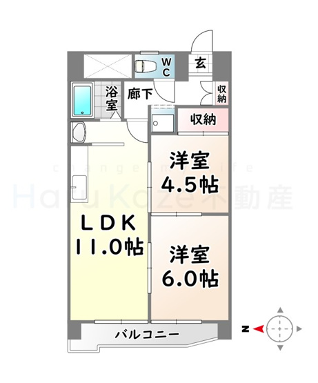 【間取り】 | 第6協和ビル【名古屋市賃貸・エレベーター付】