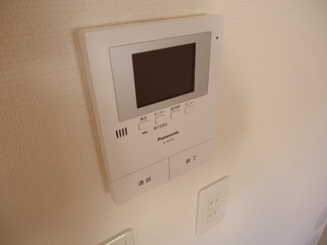 Villa SAMAYAの内装|カメラ付インターホン