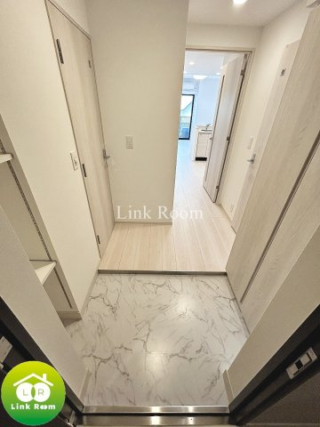 コンフォリア・リヴ豊洲キャナルの玄関