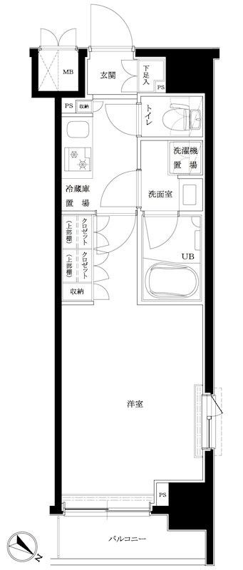 ルーブル住吉弐番館の間取り