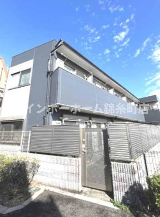ソリッド堀切菖蒲園弐番館の外観