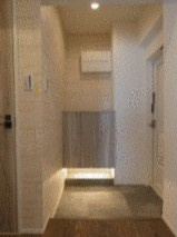 中野坂上ダイヤハイツの玄関