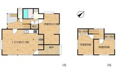 【間取り】 | 仲介手数料無料！小羽山小学校に通えるリフォーム済み中古住宅　宇部市南小羽山町２丁目 | お客様のご意見を凝縮した使いやすい間取り