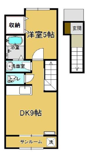 ルミエール デュースの間取り