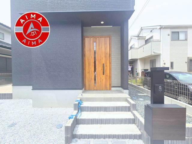福岡市南区皿山3丁目第3-4棟（3号棟）　の外観：施工例|おでかけの時も帰った時も、「我が家」を最初に感じでもらえる素敵な空間に。