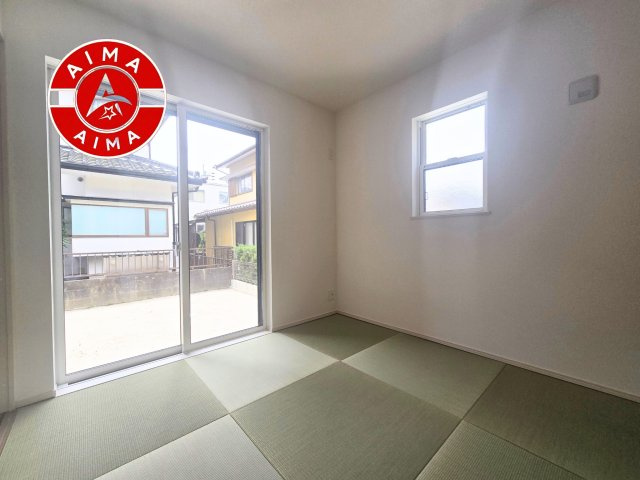 福岡市南区皿山3丁目第3-4棟（3号棟）　の内観：施工例|柔らかい畳が心地よい和室