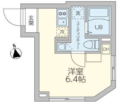 レジデンス平和島の間取り