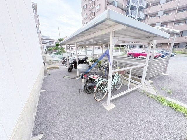 富士ビルのその他共用部分|駐輪場です。