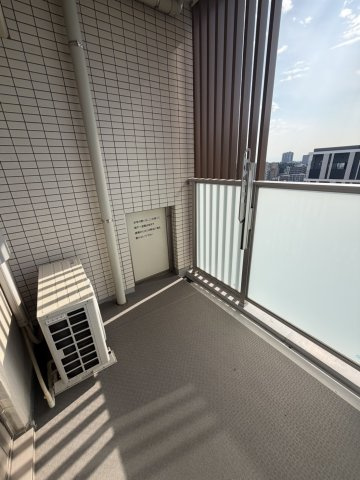 アトラス新宿左門町のバルコニー