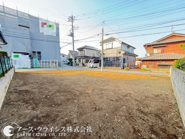 【外観】 | 柏市豊四季23期 | 建築条件なし。思い描いたマイホームを、そのままカタチに。陽当たりも良く、ガーデニングや家庭菜園にもぴったりのゆとりある敷地。資産としても魅力のある立地で、将来を見据えた住まい選びを。