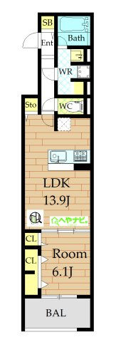 【間取り】 | セレスティア城西
