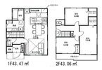 【間取り】 | 川越市砂新田5丁目　新築一戸建住宅　限定1棟（ふじみ野店） | 南向き＆3面採光の日当たり・風通し良好なLDK。大型造作食器棚やパントリー、玄関収納など収納豊富な造り。全居室2面採光、クローゼット完備の過ごしやすい生活空間。