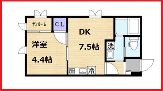【間取り】 | ラヴィエント綾瀬