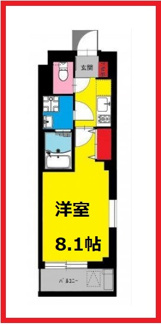 【間取り】 | ビーカーサ西日暮里
