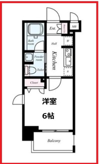 【間取り】 | プレステージブリランテ押上