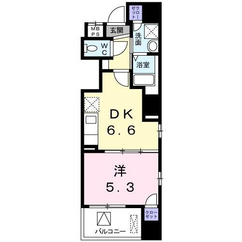 ベスティエ秋葉原の間取り