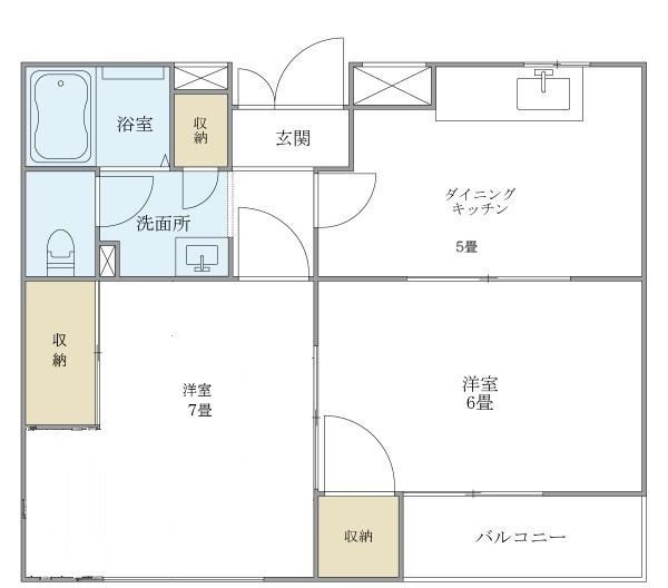 Ｃｙｂｅｌｅ駒込の間取り|間取りです。