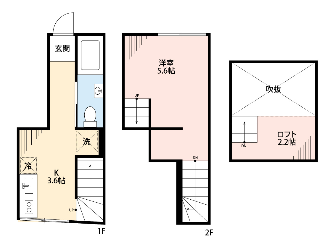 Pieni Kallioの間取り