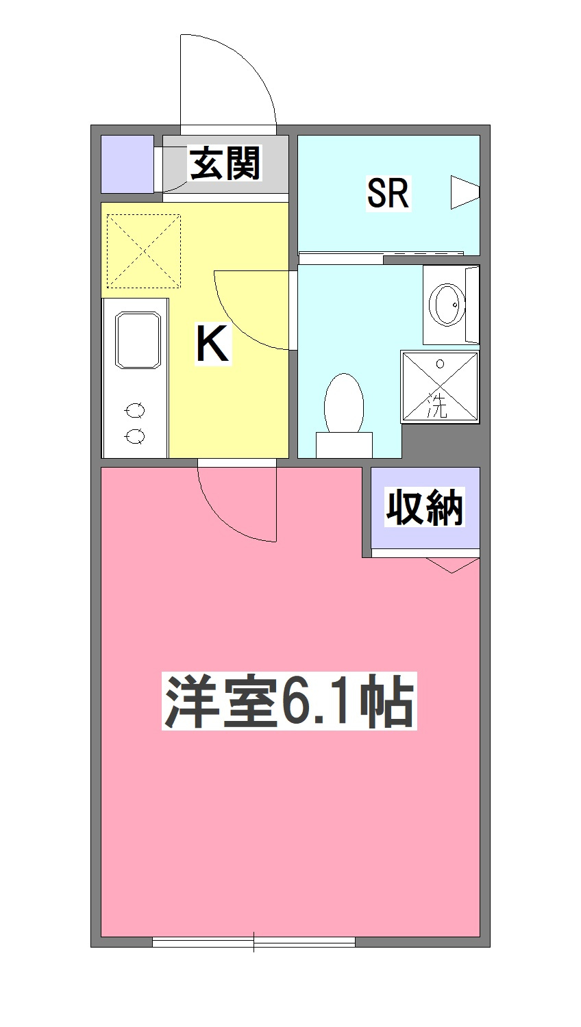 ＫＥＩＡＩ ＲＥＳＩＤＥＮＣＥ 秋津の間取り