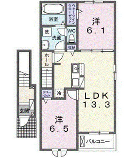 【間取り】 | ノイエ　ハイマート | 間取図