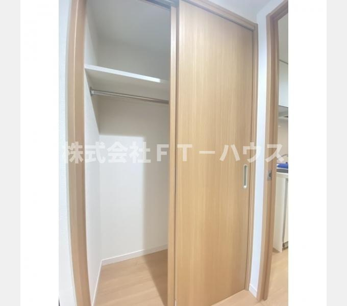 ラクラス市川の収納|収納同タイプの部屋