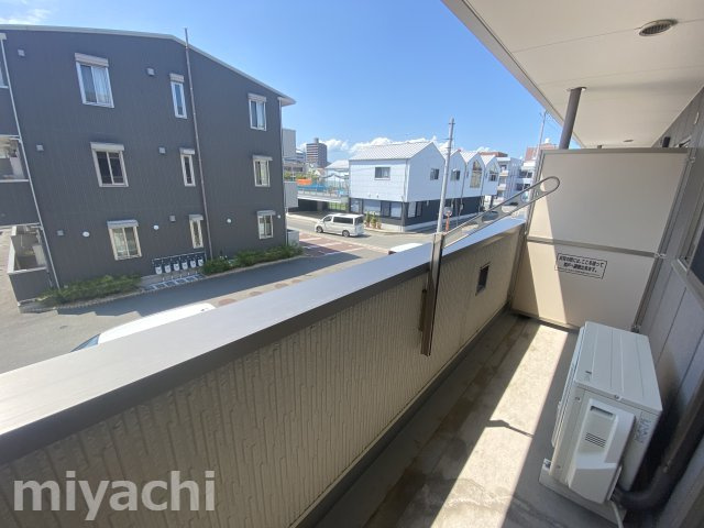 セレーナ沖浜のバルコニー