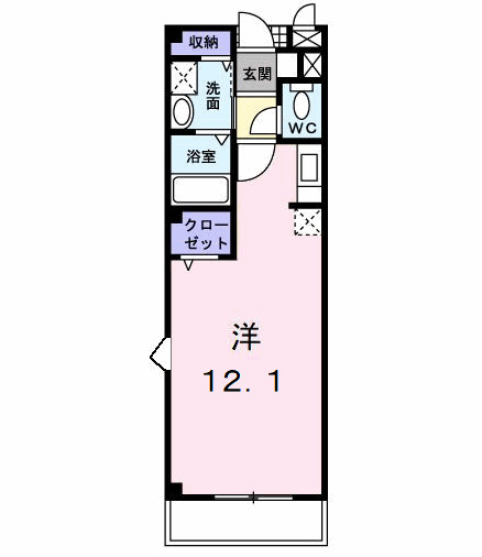 【仲介手数料：50％OFF】対象物件！の間取り
