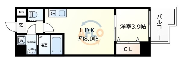 VIGORE miyakojimaの間取り|VIGORE　miyakojima　間取り