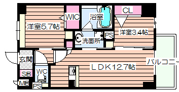 【間取り】 | リアンカーサ長柄