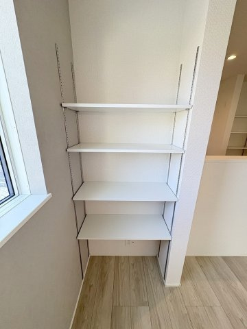 三郷市鷹野1丁目　新築戸建　全2棟　1号棟の収納|同施工会社の参考写真になります。