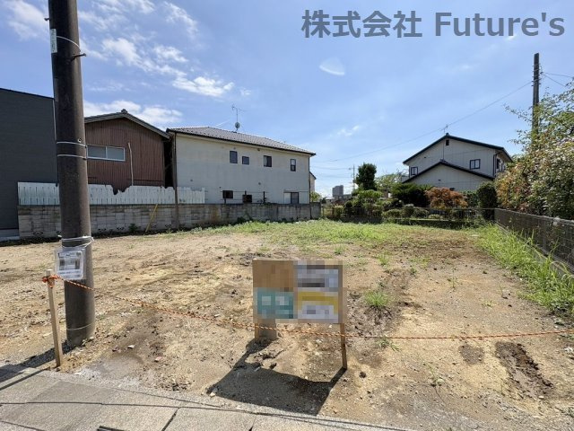 三郷市鷹野1丁目　新築戸建　全2棟　1号棟の外観|現地の写真になります。