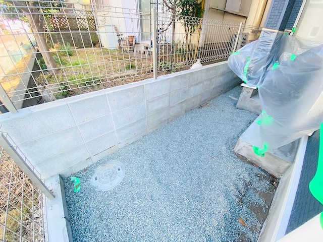 ◎茅ヶ崎市室田3丁目　新築戸建　1号棟の庭|同施工例◇